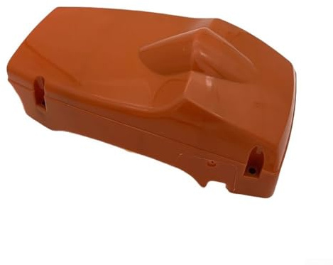 Engine Cylinder Cover Replacement,Chainsaw Engine Shroud,530059960 Top Shroud Metal Protective Housing,for 136 137 141 142 Chainsaw, for Outdoor Power Equipment Part,in Orange