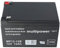Multipower MP12-12B Blei Akku 12 Volt 12Ah,