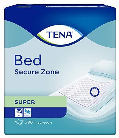 Tena Bed Super 60x60cm - Pack of 30 (Incontinence Bed Pads)