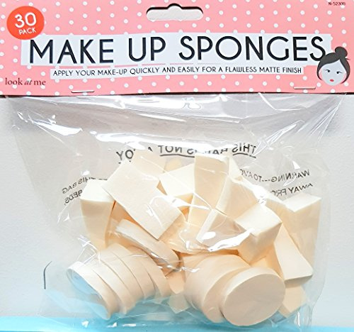 ITP N-52300 Wedge Make Up Blenders / Sponges, Pack of 30