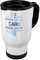 printplanet Thermobecher weiß mit Namen Caro - Motiv Positive Eigenschaften (Tag Cloud) - Coffee to Go Becher, Thermo-Tasse