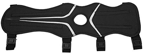 Zer one Bogenschießen Armschutz, Verstellbarer Nylon Bogenschießen Armschutz Sicherer Schutz Bogenschießen Armschutz(Schwarz)
