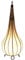 Orientalische Stehlampe Roana Natur 50cm Lederlampe Hennalampe Lampe | Marokkanische Große Stehlampen aus Metall, Lampenschirm aus Leder | Orientalische Dekoration aus Marokko, Farbe Natur