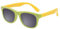 FOURCHEN Gafas de sol polarizadas TPEE con marco flexible para niñas y niños de 3 a 10 años, Verde/amarillo
