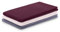 AmeliaHome 3er Set Geschirrtücher Baumwolle Küchentücher 50x70 cm Waffelpique Waffelstoff Letty Violett Puderrosa Rosa