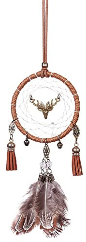 GNGR Traumfänger Ornament Zimmer Wandbehang Wanddekoration Kreatives Geschenk Heizpilz Elektro (A, One Size)