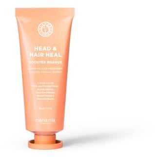 Maria Nila Haarmaske Booster Masque Head & Heal, Haarkur bei Trockener, Juckender Kopfhaut & Anti Schuppen, Intensivmaske mit Aloe Vera, 100% vegan, Sulfat & Parabenfrei 50ml