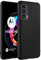 Verco Compatibile con Motorola Edge 20 Pro, cover posteriore opaca per Motorola Edge 20 Pro, in silicone, colore nero