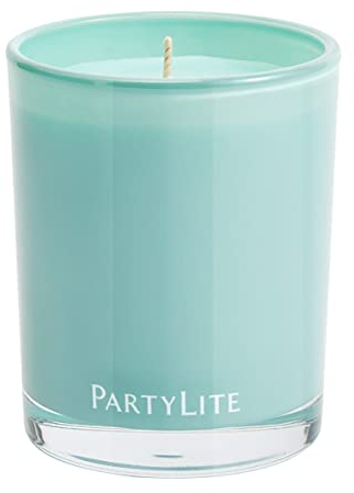 PartyLite Escential Honeydew Kerzen-Glas, fruchtig, Wachs, saubere Verbrennung, 40-50 Stunden, 10 x 8 cm