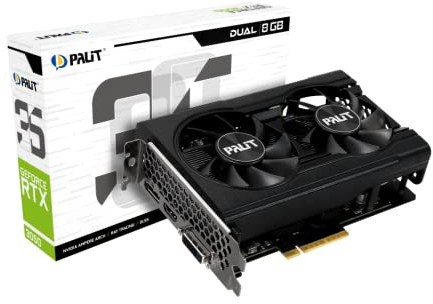 Palit GeForce RTX 3050 Dual NVIDIA 8GB GDDR6