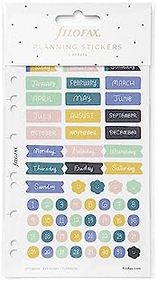 Filofax Aufkleber für die tägliche Planung