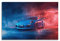 Luxus-Auto-Poster Porsche 911 GT3 RS Luxus-Auto-Poster, dekoratives Gemälde, Leinwand, Wandposter und Kunstbild, modernes Familien-Schlafzimmer, Dekoration, Poster, 30 x 45 cm