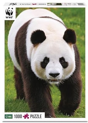 Ambassador 7230021 Panda, 1000 Teile Puzzle für Erwaschene und Kinder ab 10 Jahren, WWF Tierpuzzle, Panda