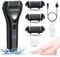 BarberBoss Electric Foot File Hard Skin Remover - Feet Hard Skin Remover Electric, Foot Files for Hard Skin, Premium Callus Remover for Feet, Comprehensive Pedicure Set for Feet QR-5086