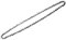 Catena Ricambio per motosega a scoppio e batteria Saw Chain taglio legno alberi boschi (40 Maglie 25 cm)