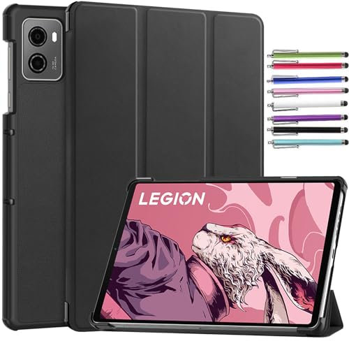 elitegadget Funda para Lenovo Legion Y700 Gen 2, tableta de 8.8 pulgadas (TB-320FC) lanzada en 2023 - Funda ligera de triple pliegue con función de encendido y apagado automático + 1 lápiz capacitivo