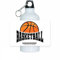 Eurofoto Trinkflasche mit Namen und Motiv mit Basketball | Motiv-Trinkflasche mit Hobby personalisiert