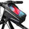 Wantli Bolsa Móvil De Bicicleta Impermeable, Unbreakable Cuadro, con Pantalla Táctil Sensible De TPU, Accesorios para Manillar