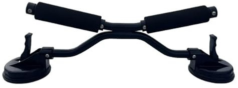 kowaku Kayak Roller Kayak Roof Roller Loader Mount for SUV Car Loading Kayaks Canoes Carrier with Suction Cups System Canoes Roller