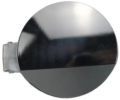Pexorin Weiß schwarz rot Tankdeckel Tankdeckel Tankklappe, for Golf 6 MK6 5K6 809 857C 5K6809857C 5K6 809 857 Benzin-Öl-Einfülldeckel(Black)