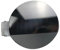 Pexorin Weiß schwarz rot Tankdeckel Tankdeckel Tankklappe, for Golf 6 MK6 5K6 809 857C 5K6809857C 5K6 809 857 Benzin-Öl-Einfülldeckel(Black)