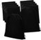 Didiseaon 10pcs De Rangement En Feutrine Noire Avec Cordon De Serrage Pochettes à Capacité Pour Bonbons Et Accessoires