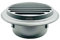 GEFONG Rejilla de Ventilación de Pared 4 Pulgadas 100 mm con Malla Antiinsectos para Secadoras Ventilaciones Baño y Techo Extractores Acero Inoxidable Gris Plata 1 Pieza