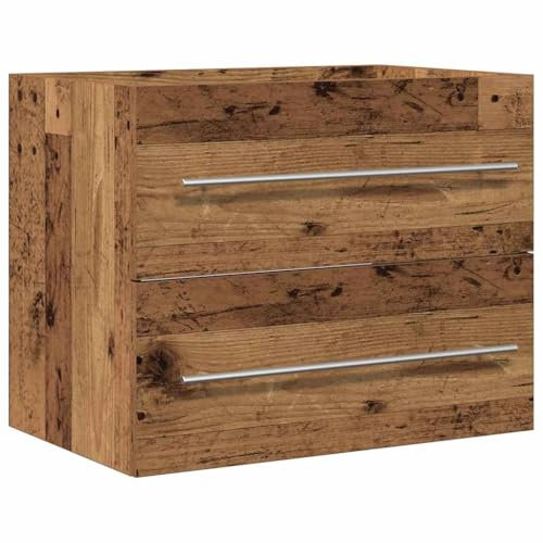 vidaXL Mueble de baño para Lavabo de Madera Antigua 60x38,5x48 cm, Mueble de Lavabo, tocador de baño, Mueble de baño, Armario de Lavabo de baño