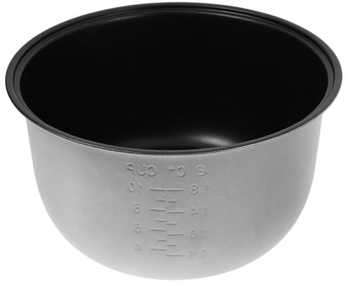Holibanna 1Set Pressure Cooker Inner Pot Non Stick Liner for Electric Cookers Capacity and Easy to Clean Replacement for Household Cooking Needs