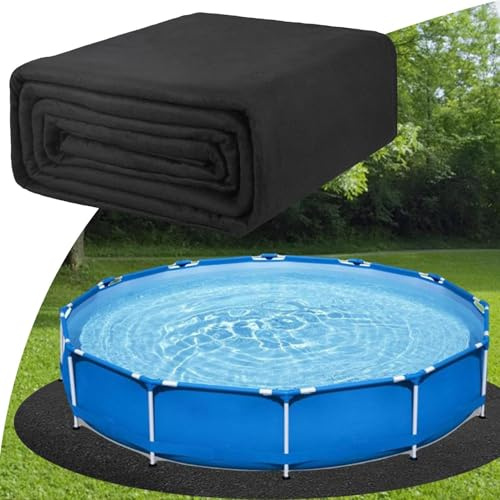 dewdat Tapis De Protection pour Piscine Hors Sol, Tapis De Pavé De Piscine sous La Piscine pour Le Fond De La Piscine, Empêcher Les Perforations, Prolonger La Durée De Vie De La Doublure
