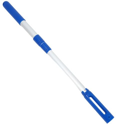 IWOWHERO Pértiga Telescópica Desmontable de Aleación de Aluminio para Piscina Ajustable Mango Ergonómico para Limpieza de y Desmontables