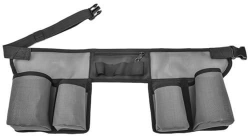 Window Cleaning Belt Adjustable Tool Belt with Multi Pockets for Men Women Garden Tool Holder Utility for Home Maintenance or Window Washers