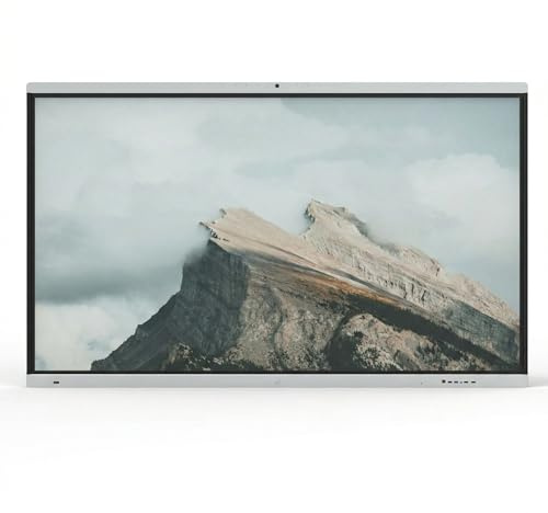 ADOC Pantalla Interactiva 86” E860 Pro 4K UHD | Multitáctil | Android 11 | cámara Frontal | WiFi 6 | Bluetooth 5.0 | Altavoces Integrado | USB-C 65W | HDMI | Panel Profesional Empresas y Eventos