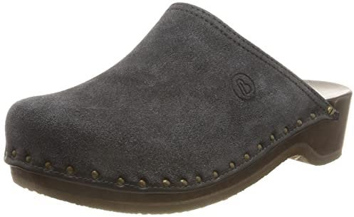 Berkemann Velours-Toeffler Unisex-Erwachsene Clogs, Blau (Blau), 46.5 EU