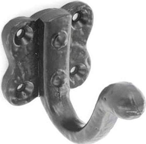 SEC Antq Coat Hook BLK S3345