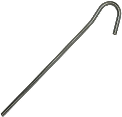 W4 Round Tent Pegs - Silver, 7 Inch