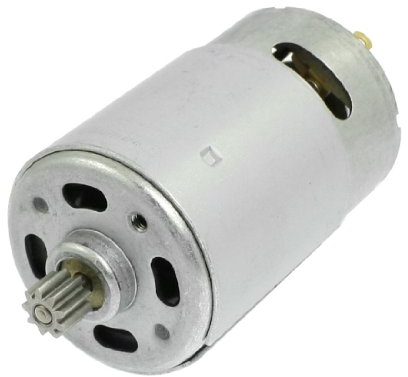 sourcing map DC 18V 32000RPM Motor de engranaje de vástago de 9 dientes para taladro eléctrico recargable