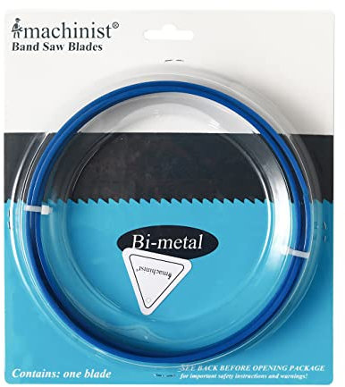 Imachinist S64514 bi-métal Lames de scie à ruban 64–1/5,1 cm X 1/5,1 cm X TPI pour couper en métal
