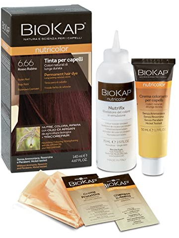 Biokap Tinte Red Ruby Dye 140 Ml. Rojo Rubi 6.66 140 ml