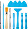 HowFixit Opening Pry Tools Kit with ESD Spudgers, Anti-Static Brush, Metal Spudger for Disassembling and Repair Laptop, Game Console, Computer