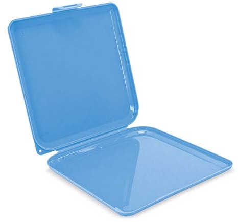 DISOK Maskenhalter, blau, ideal zum Aufbewahren, Schützen und Transportieren Ihrer Maske, Staub- und Feuchtigkeitsschutz, für Original-Masken (10)