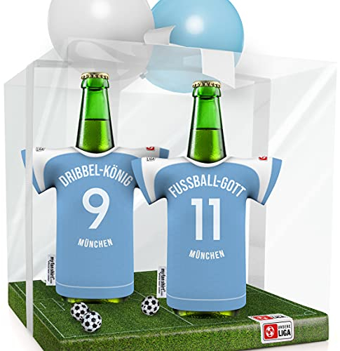 MÜNCHEN Trikot-Kühler Fanartikel Fan-Edition | Home Überraschung | Passend für MÜNCHEN Fanartikel | Mann Freund Bruder Fußball Fan Runder Geburtstag-Geschenk Trikotkühler by MYFANSHIRT