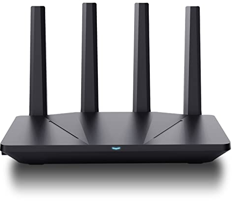 Encrouter Wi-Fi 6 VPN Router (ENC-AX1800A), High-Performance Built-in VPN Smart Home Router, VPN Protection for Your Entire Household, Cloud Access and GEO-IP Unlock, 1-Year Free VPN Subscription