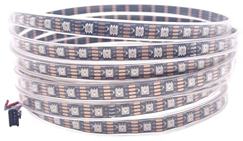WS2812B WS2813 WS2815 WS2811 RGB Led-streifen Einzeln Adressierbaren 30/60/144pixel/Leds/M Band licht IP30/65/67 DC5V DC12V (WS2815, Schwarze PCB 60led IP67 5M)
