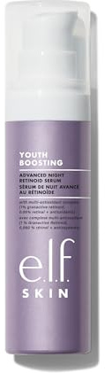 e.l.f. SKIN Youth Boosting Advanced Night Retinoid Serum, Anti-ageing Serum For Reducing Appearance of Fine Lines & Wrinkles, Vegan & Cruelty-Free