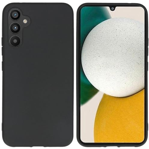 iMoshion Softcase,Backcover Hülle kompatibel mit Samsung Galaxy A34 (5G) – Color Back Cover – Silikon Handyhülle Soft Case in Schwarz [Matt, Ultradünn, Anti-Rutsch]