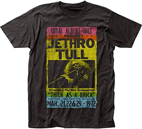 Jethro Tull Royal Albert Hall T Shirt Mens Rock N Roll Music Tee Black 3XL