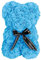 LINDER EXCLUSIV LEX Rosenbär 25 cm Rosen-Bär (Blau)