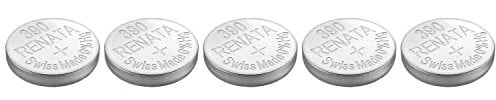 RENATA Knopfzellen Silber Oxid 390 / SR1130SW 0 % Quecksilber, 5 Stück