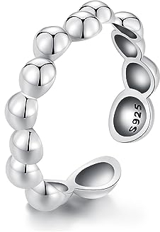 Bubble Ring 925 Sterling Silber Ring für Damen, SCR962-E